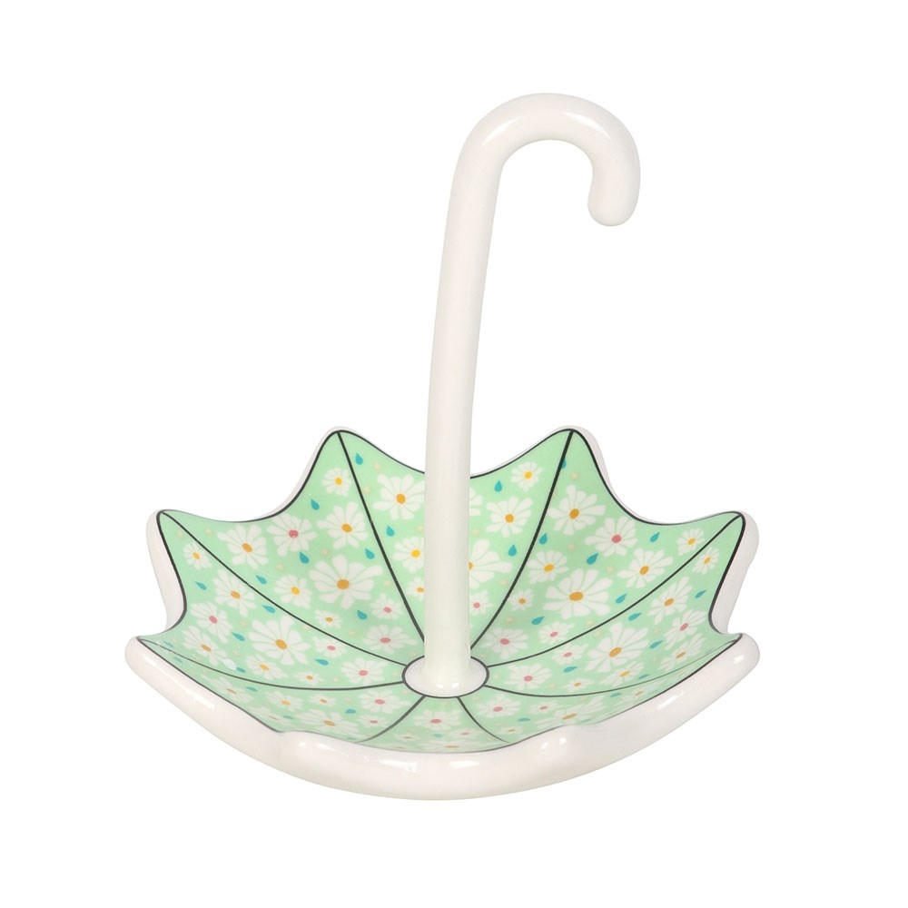 Something Different - Floral Umbrella Trinket dish - Multicolours